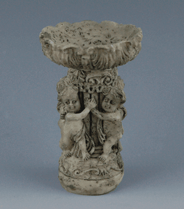 Fountain with cherub