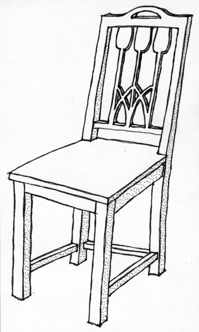 Two chairs Moa Martinsson - kit from Kotte Toys - 2