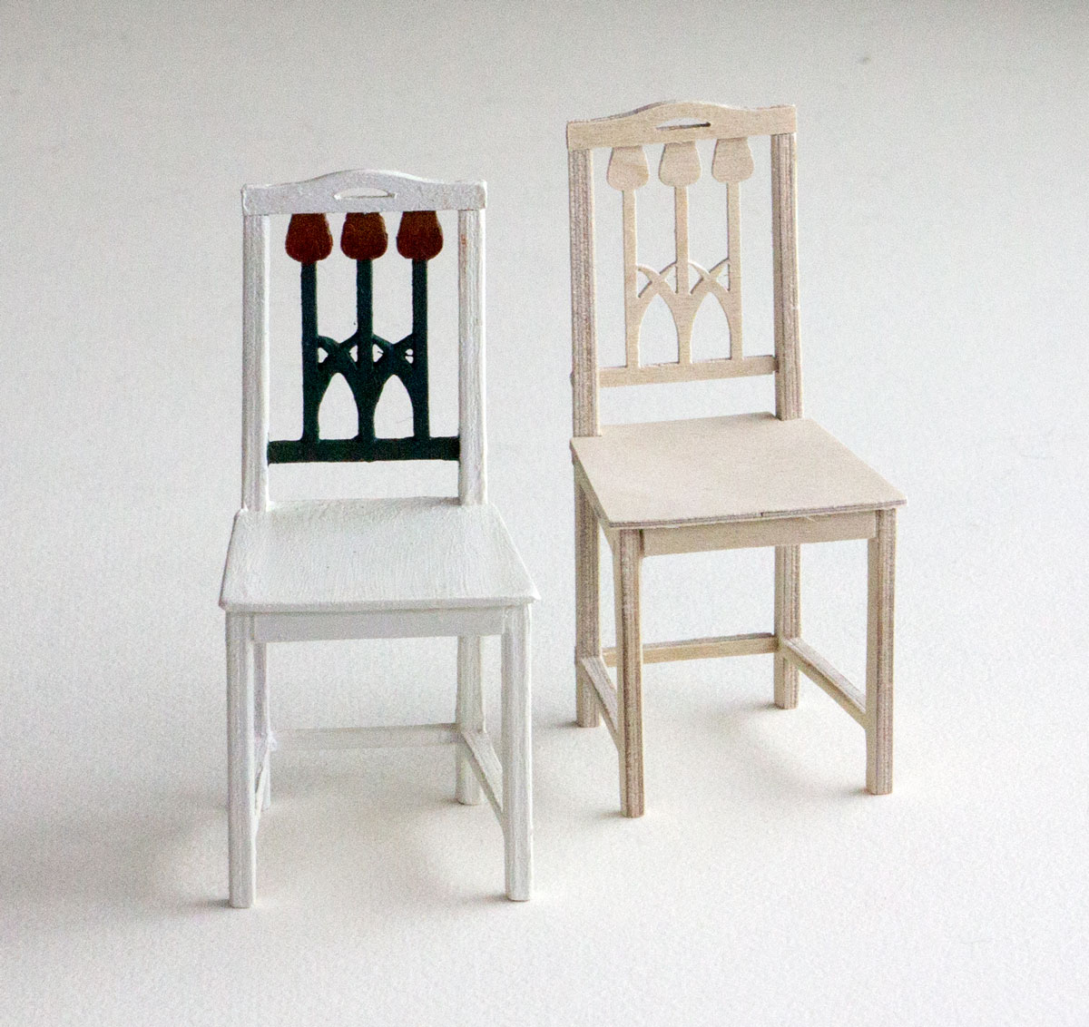 Two chairs Moa Martinsson - kit from Kotte Toys - 3