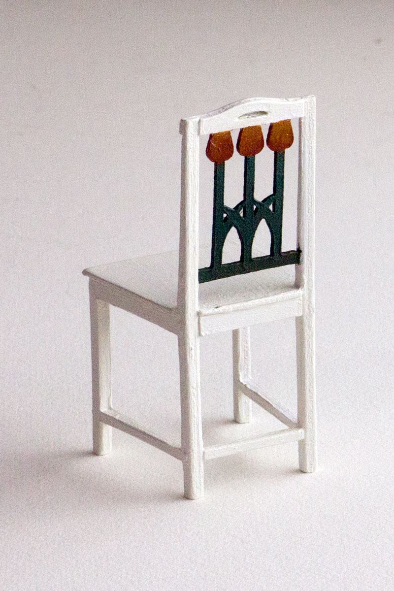 Two chairs Moa Martinsson - kit from Kotte Toys - 5