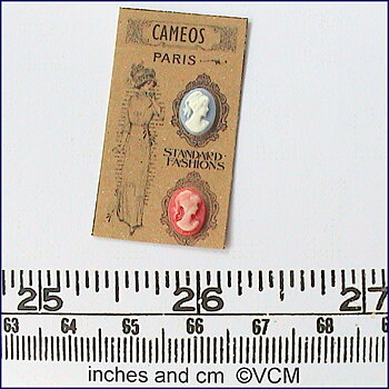 PARIS CAMEO DISPLAY CARD