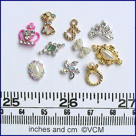 Smådelar för smyckestillverkning nr 2 -från Valerie Claire Miniatures