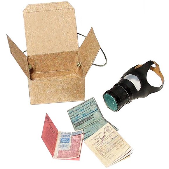Gas Mask & Documents Kit - kit  from Jane Harrop
