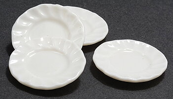 4 st tallrikar vita