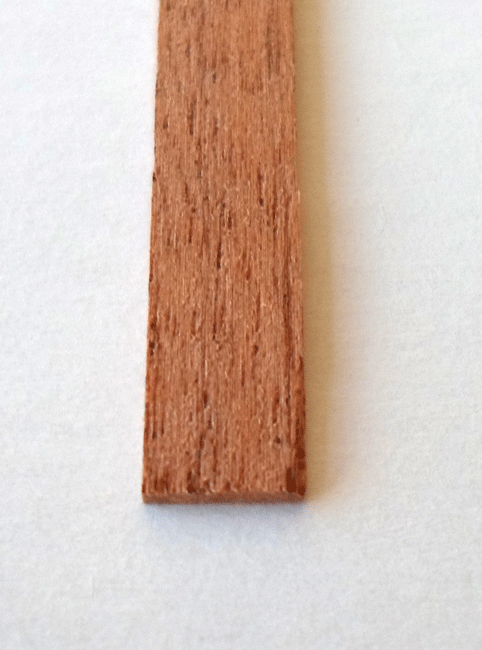 Mahogny 2*2 mm