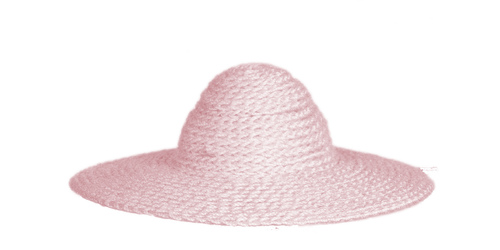Pink hat