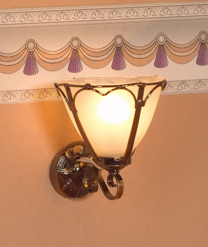 Vägglampa Art Noveau