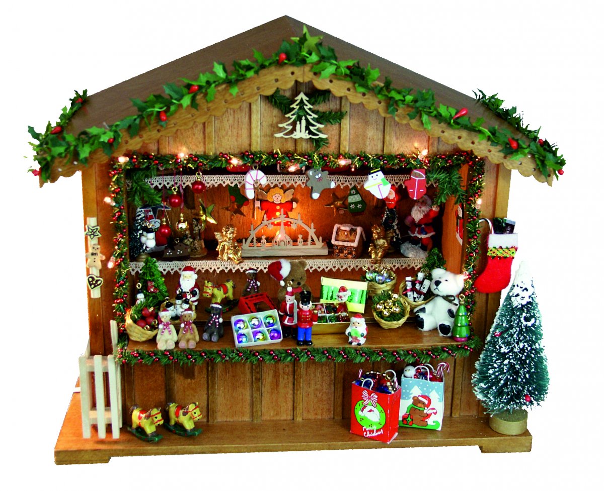 Xmas dollshousestand