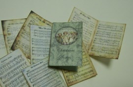 Christmas Music Folder No. 3 - kit from art of mini