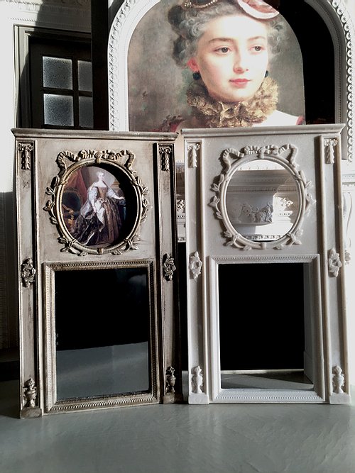 French 18th Century French Trumeau Mirror- kit from Alison Davies