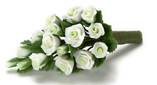 Bridal bouquet white