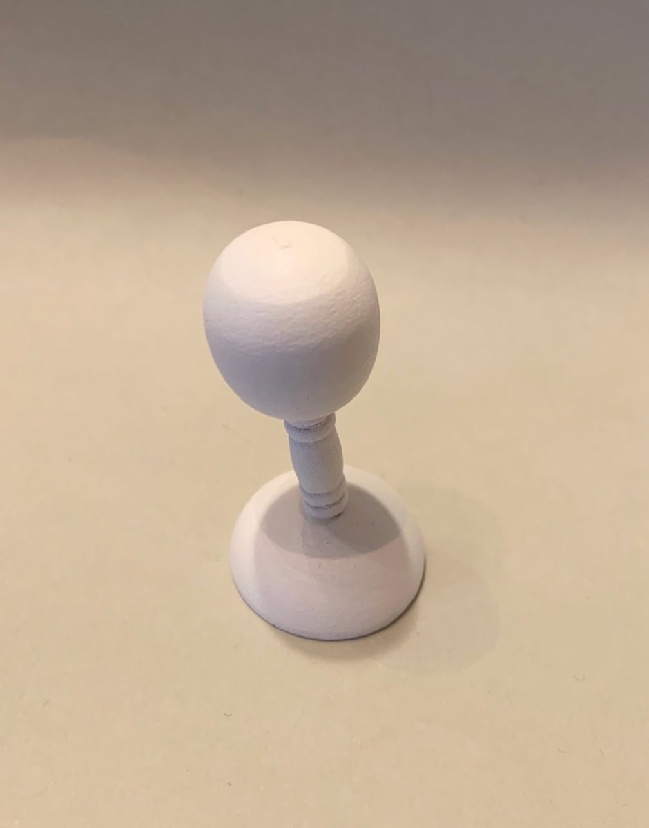 Hatholder wood - white 38mm