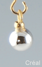 Julgranskulor i silver 5st