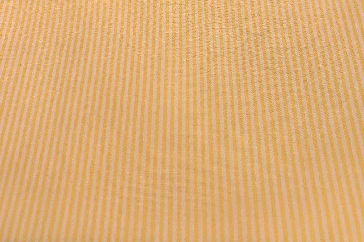 Fabric Yellow Stripes