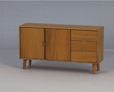 TV stand, teak