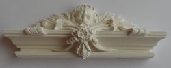 Overdoor -  hard casting plaster