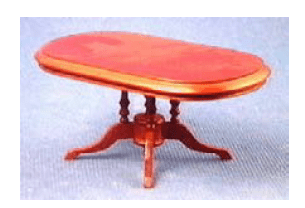 Matbord Mahogny