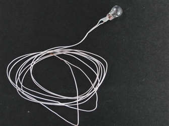Light on wire round clear