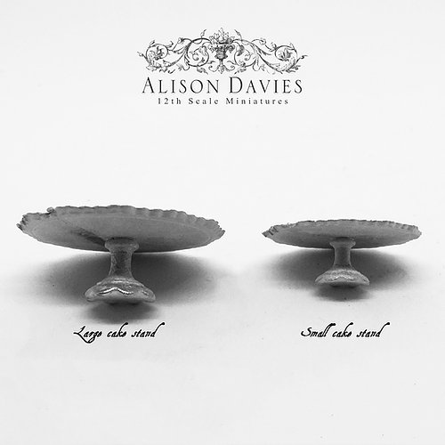 One large pretty Antique Provence Cake stand -  from Alison Davies - 4
