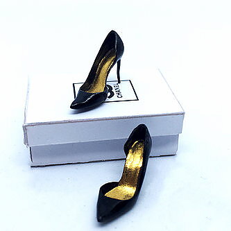 Womens 20th Century Shoes unpainted -  rom Alison Davies