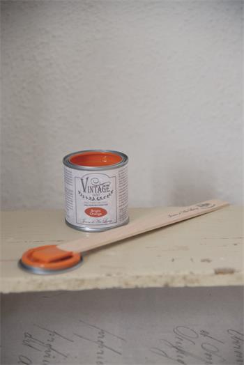 Vintage paint 100ml -Bright Orange - från Jeanne d'Arc Living - 2