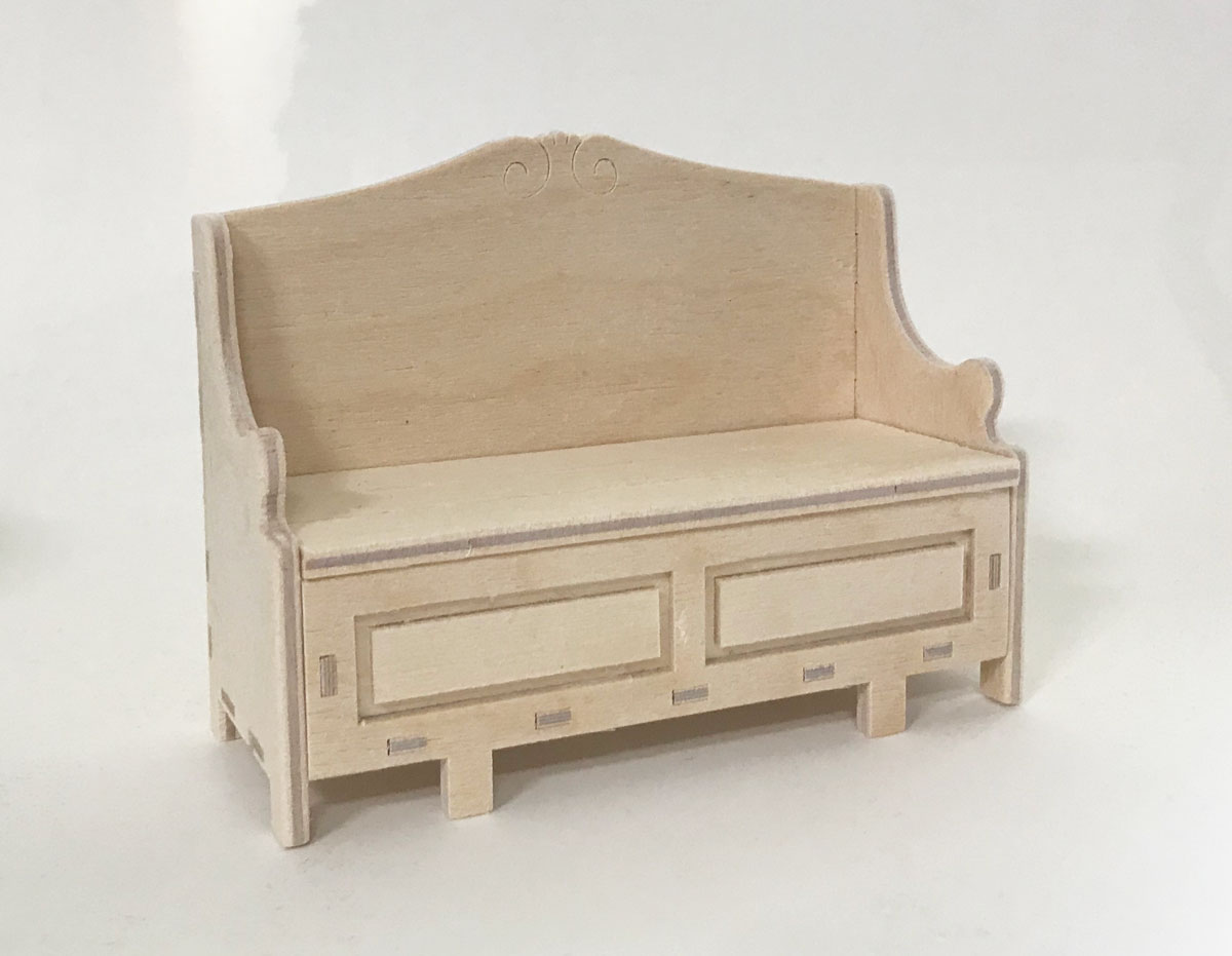 Linas pigsoffa från Lönneberga - byggsats från Kotte Toys - 4