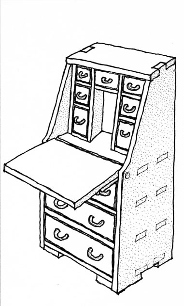 Dresser  - byggsats från Kotte Toys - 5