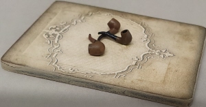 Three pipes in resin to paint - from Art of Mini