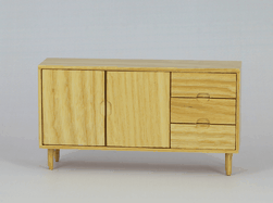 Sideboard obehandlat trä