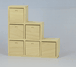 Single modern displ. Ashwood