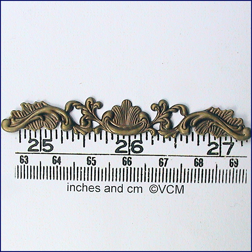 GORGEOUS FILIGREE CABINET OR COUNTER DECORATION – BRONZE