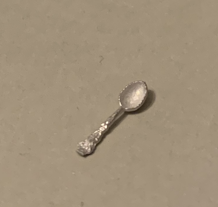 Tea spoon - unpainted from Alison Davies