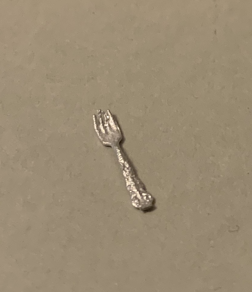 Dessert fork- unpainted from Alison Davies