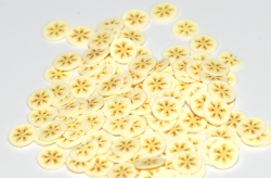 Banana - 20 handmade cane slices