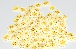 Banan - 20 handgjorda caneskivor