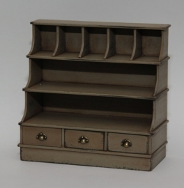 Vintage Store Shelves Cabinet - kit from Art of Mini