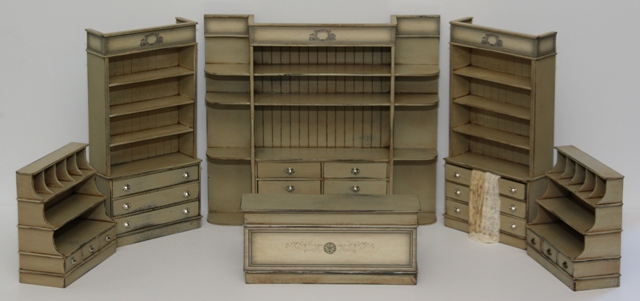 Large Vintage Shop Cabinet Kit - kit from Art of Mini - 4