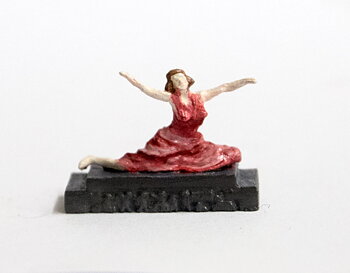 Art deco figure - Lady dancer