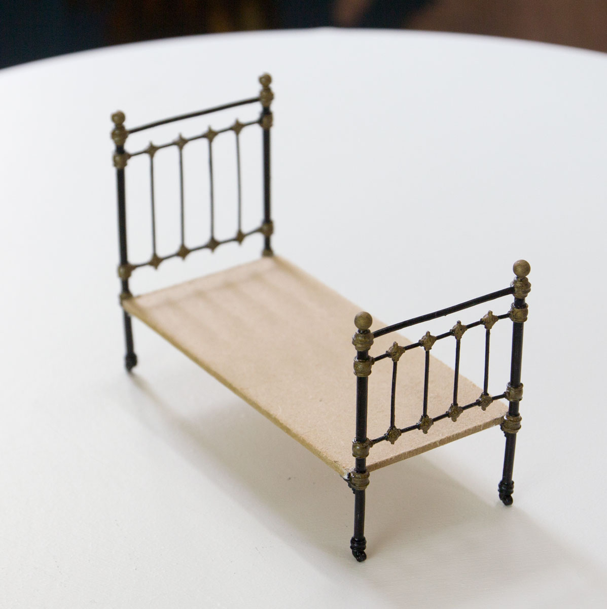 double bed in metal - kit - 2