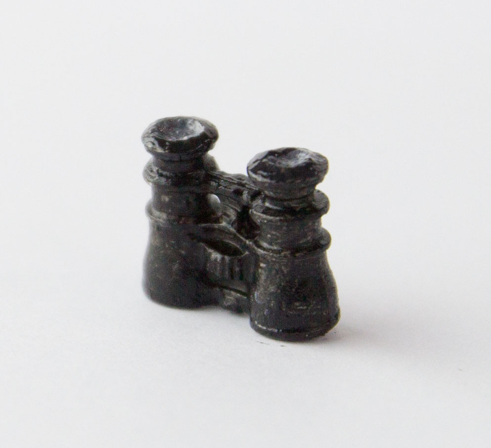 Teaterkikare i vit metall - 2
