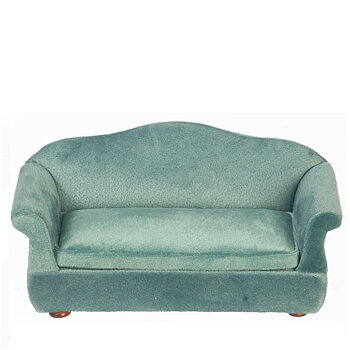 Sofa, blueish green