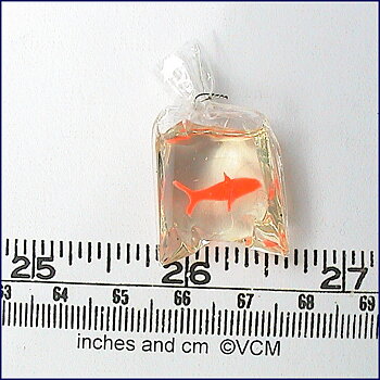 Fish in bag -Valerie Claire Miniatures