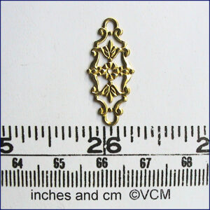 DELICATE FANCY PLAQUE FILIGREE – BRASS