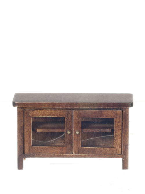 TV-bänk eller sideboard i valnötsfärg