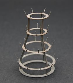 Bottle dryer rack