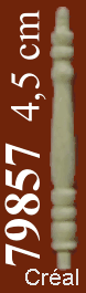 12 turned rail balusters