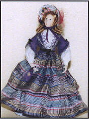Pattern to make walkingdress with bustle