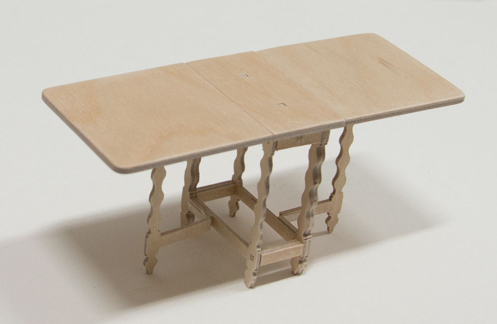 Baroque table - kit from Kotte Toys - 4