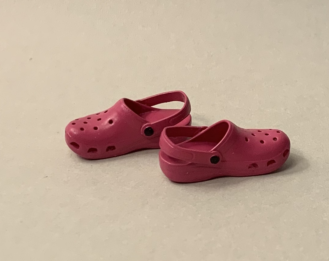 Clogs- i damstorlek - i rosa - handgjord i England