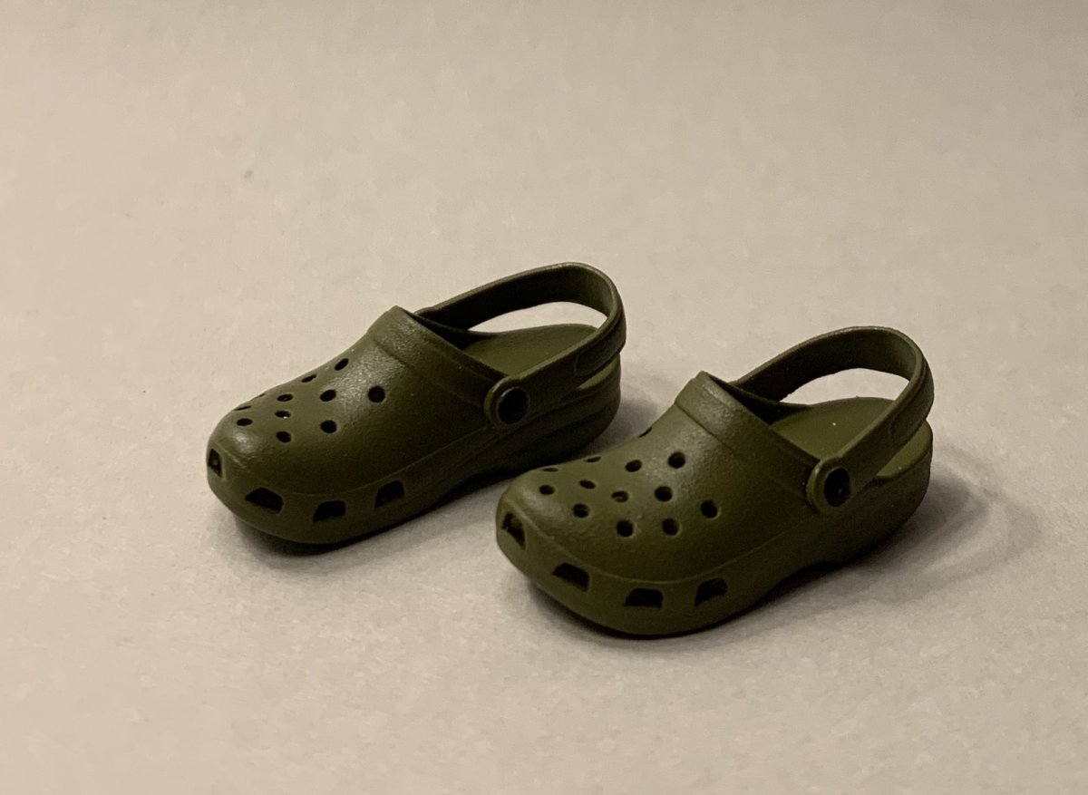 Clogs- i herrstorlek - i grön - handgjord i England